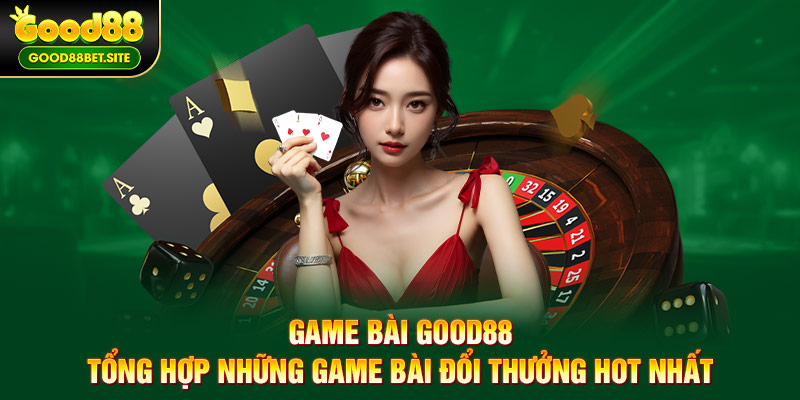 Game bài GOOD88 - Nơi tập hợp những tựa game bài đổi thưởng hot nhất hiện nay