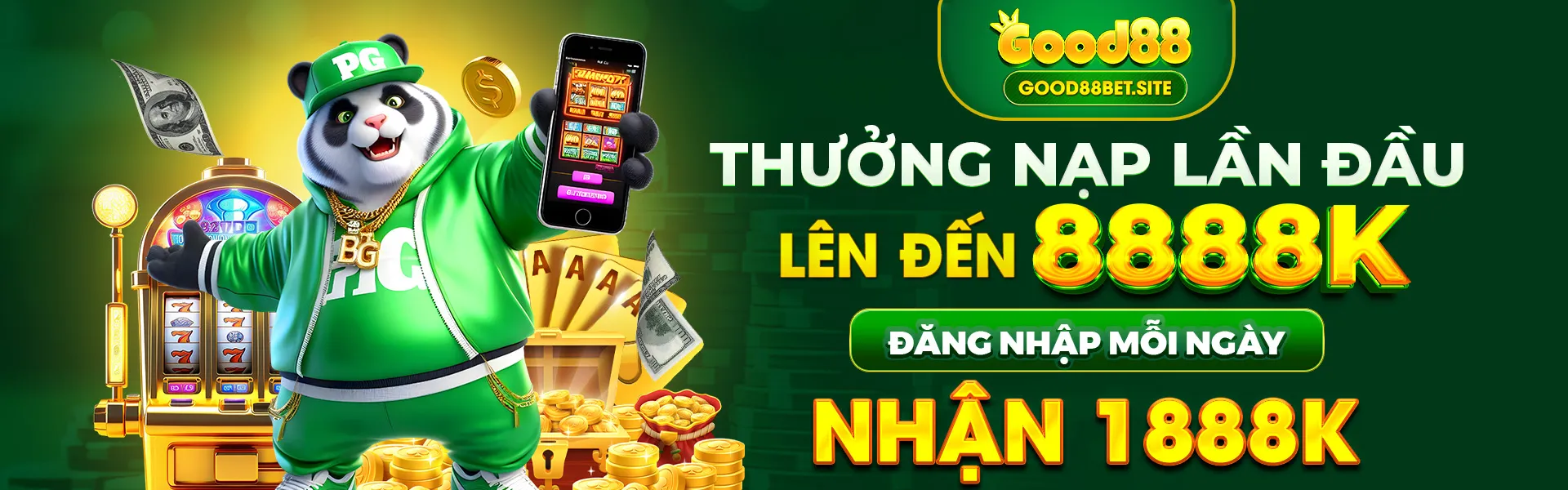 Thưởng nạp lần đầu GOOD88